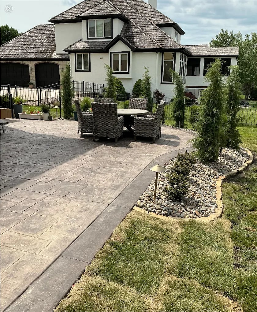 Concrete Patio Installation by MrImproveIt Remodeling in Lenexa, KS